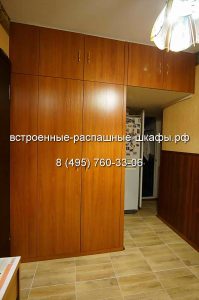 Распашные двери для встроенного в нишу шкафа 05 - встроенные.